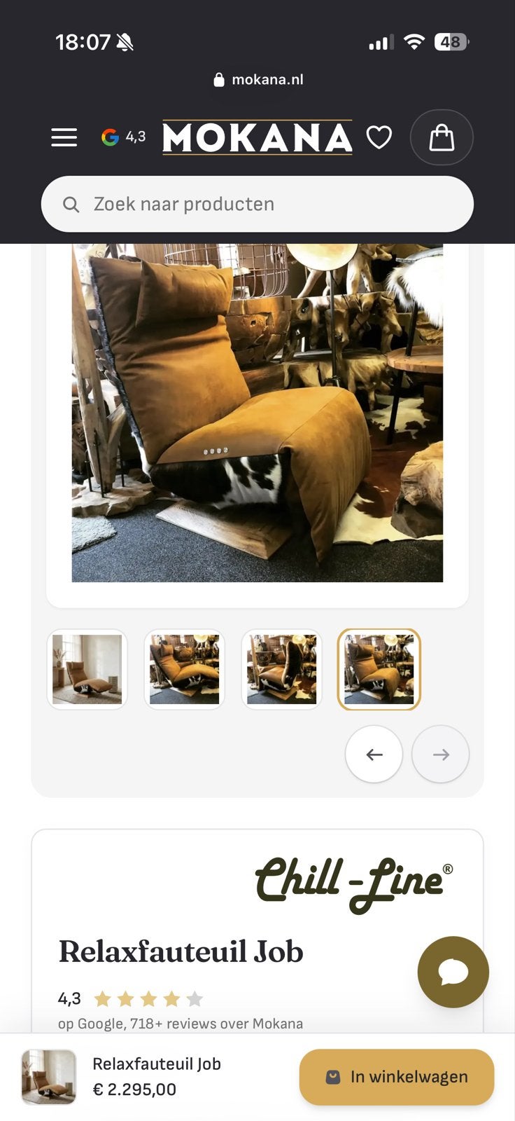 Foto 4 van Relaxfauteuil