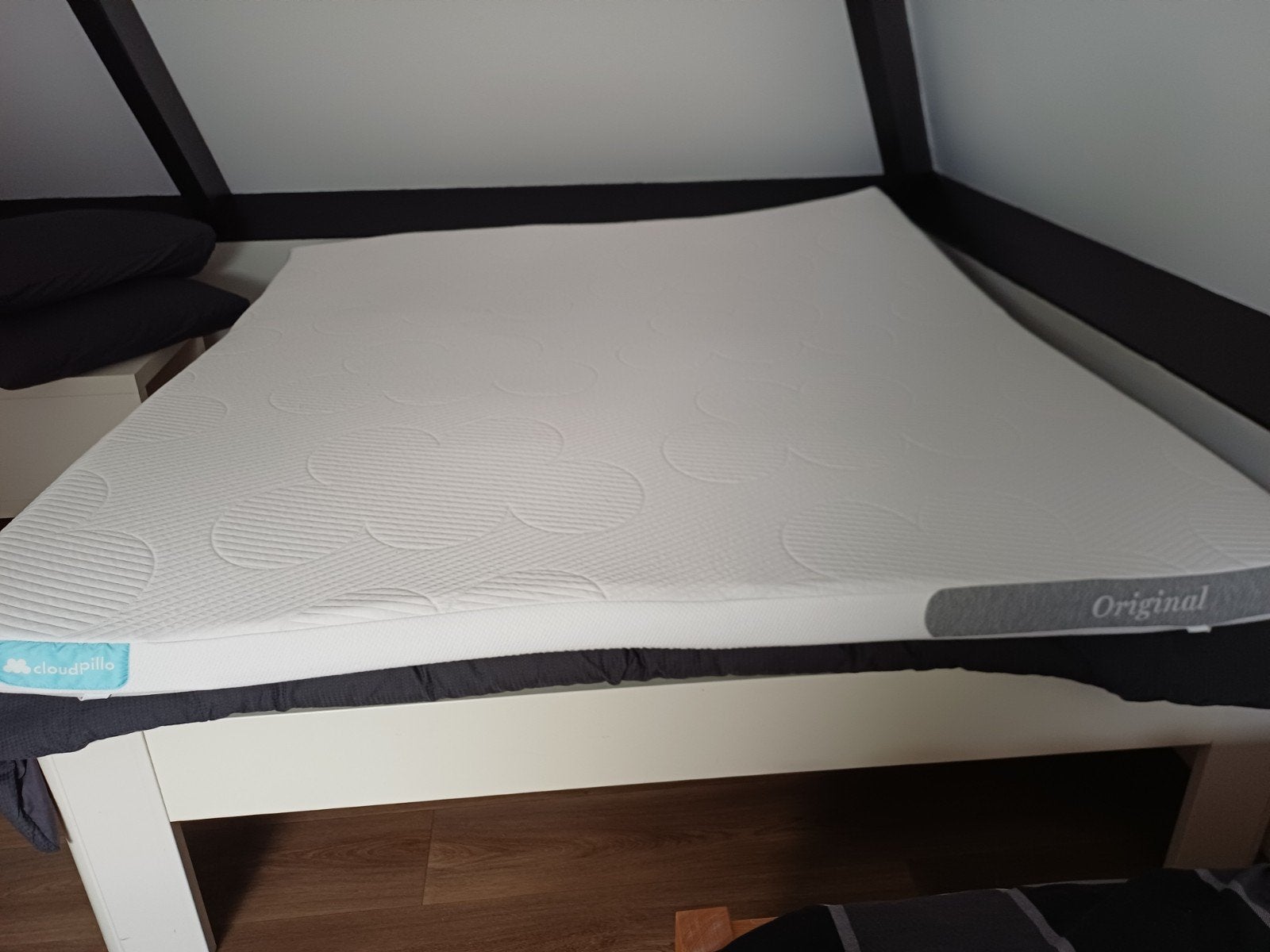topper voor bed, Ophalen, Tweepersoons, Zo goed als nieuw, Matras