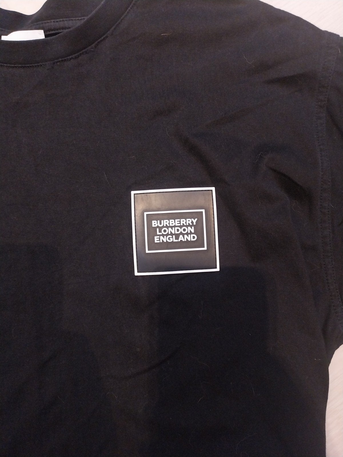 Burberry London England T-shirt Zwart Maat XS, Kleding | Heren, T-shirts, Zwart, Ophalen of Verzenden, Zo goed als nieuw, Burberry