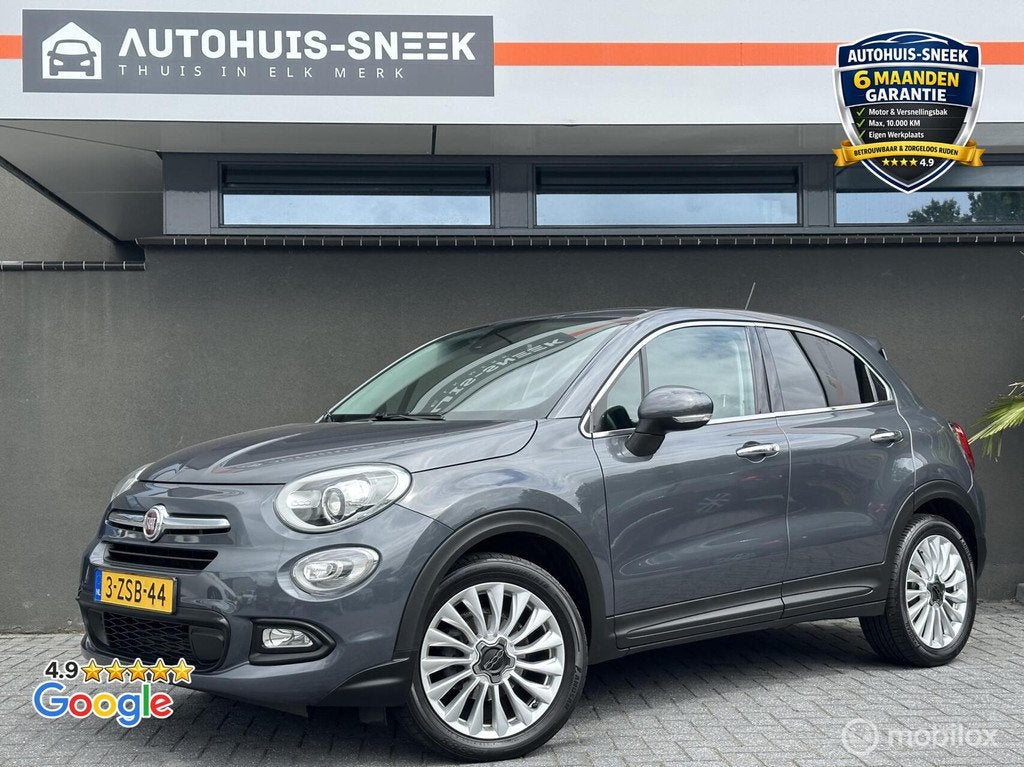 Fiat 500X 1.4 Turbo MultiAir Lounge|Navi|Camera|Trekhaak, Auto's, Fiat, Voorwielaandrijving, Gebruikt, 4 cilinders, 500X