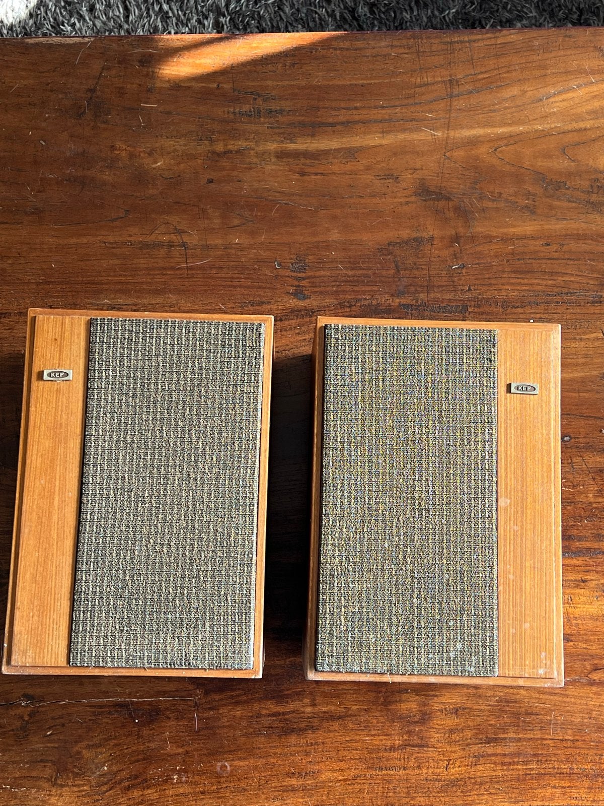 Vintage KEF Cresta luidsprekers - Model IMP 4-8 Ohm, Overige merken, Gebruikt, Ophalen of Verzenden, Minder dan 60 watt