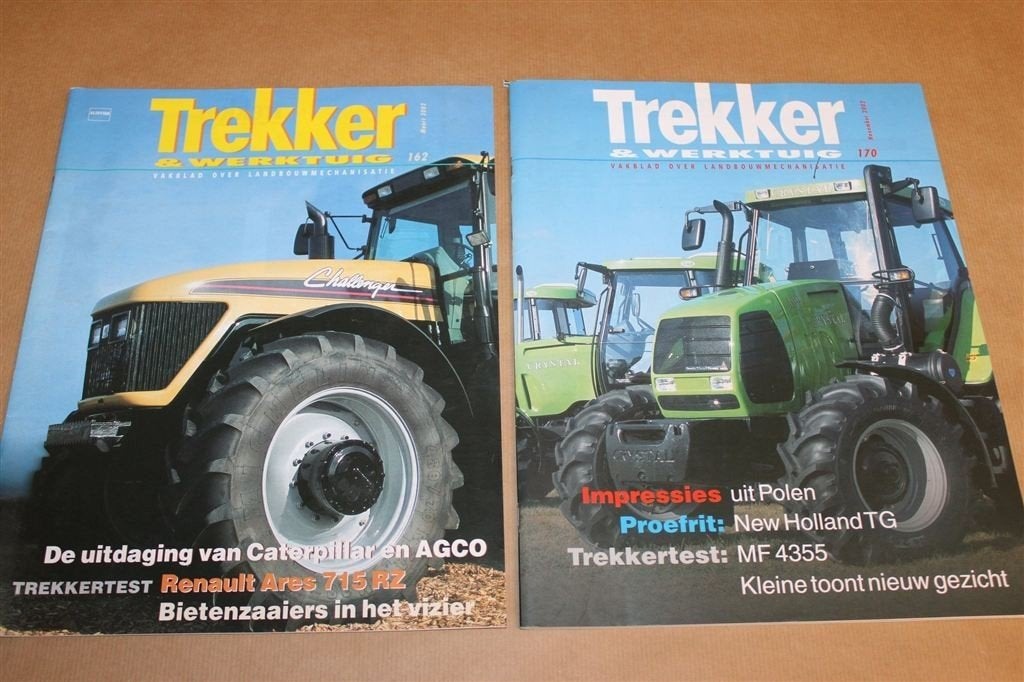 Trekker & Werktuig 2002 — New Holland en Massey Ferguson, Ophalen of Verzenden, Gelezen, Muziek, Film of Tv