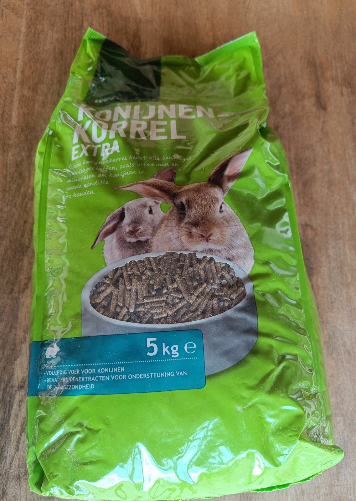 Zak konijnenkorrel 5 kilo, Dieren en Toebehoren, Dierenvoeding, Ophalen of Verzenden, Knaagdier of Konijn