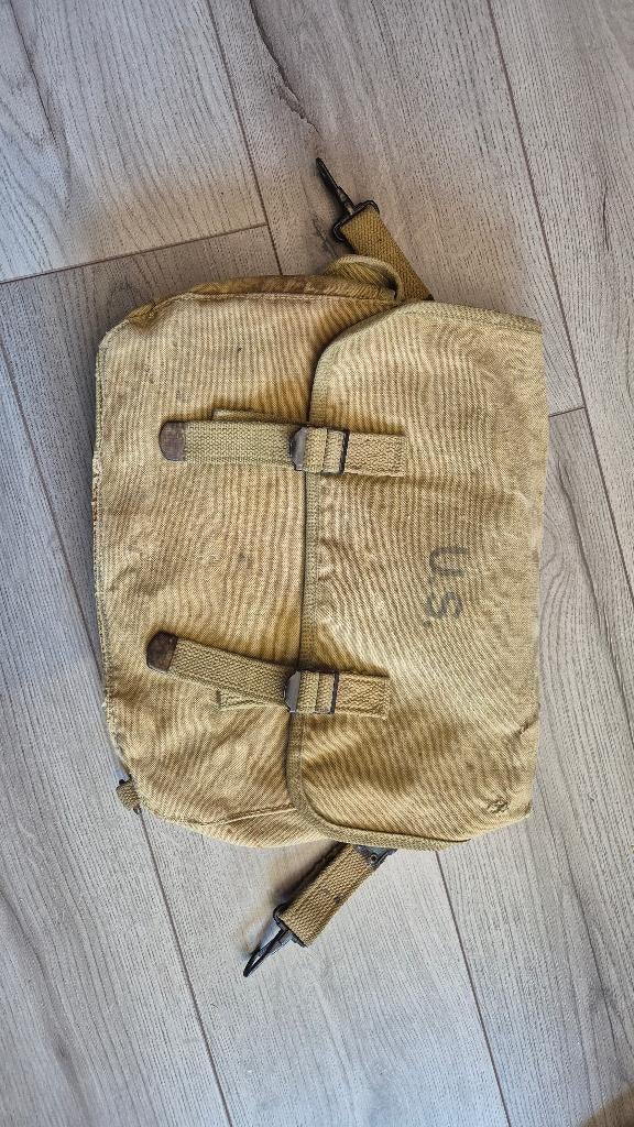 Us ww2 m1936 musette bag (1), Verzamelen, Militaria | Tweede Wereldoorlog, Ophalen of Verzenden, Engeland