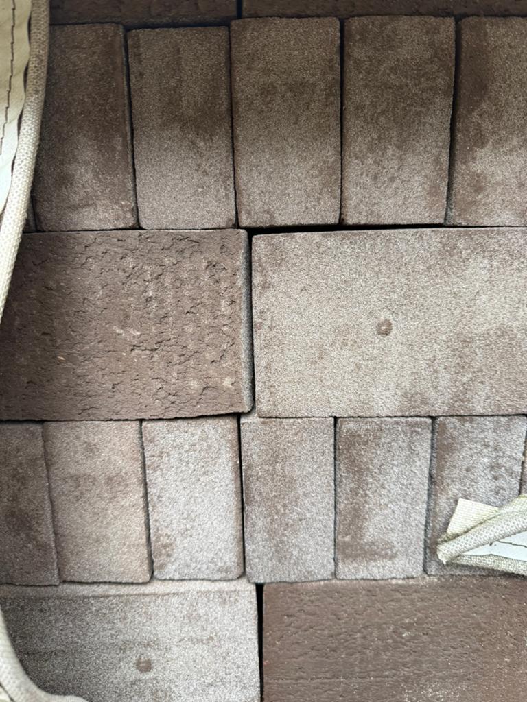 Nieuwe Zwart Mangaan Bakstenen/Gevelstenen +/- 240 stuks, Ophalen, Nieuw, Bakstenen