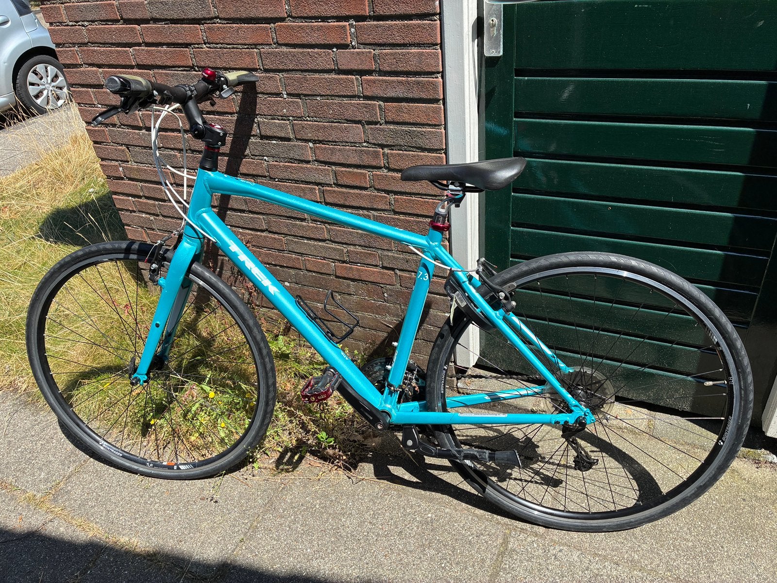 Trek FX 7.3 Hybride fiets 55.3 cm/ 19 inch, 28 inch, Gebruikt, Velgrem, Meer dan 20 versnellingen