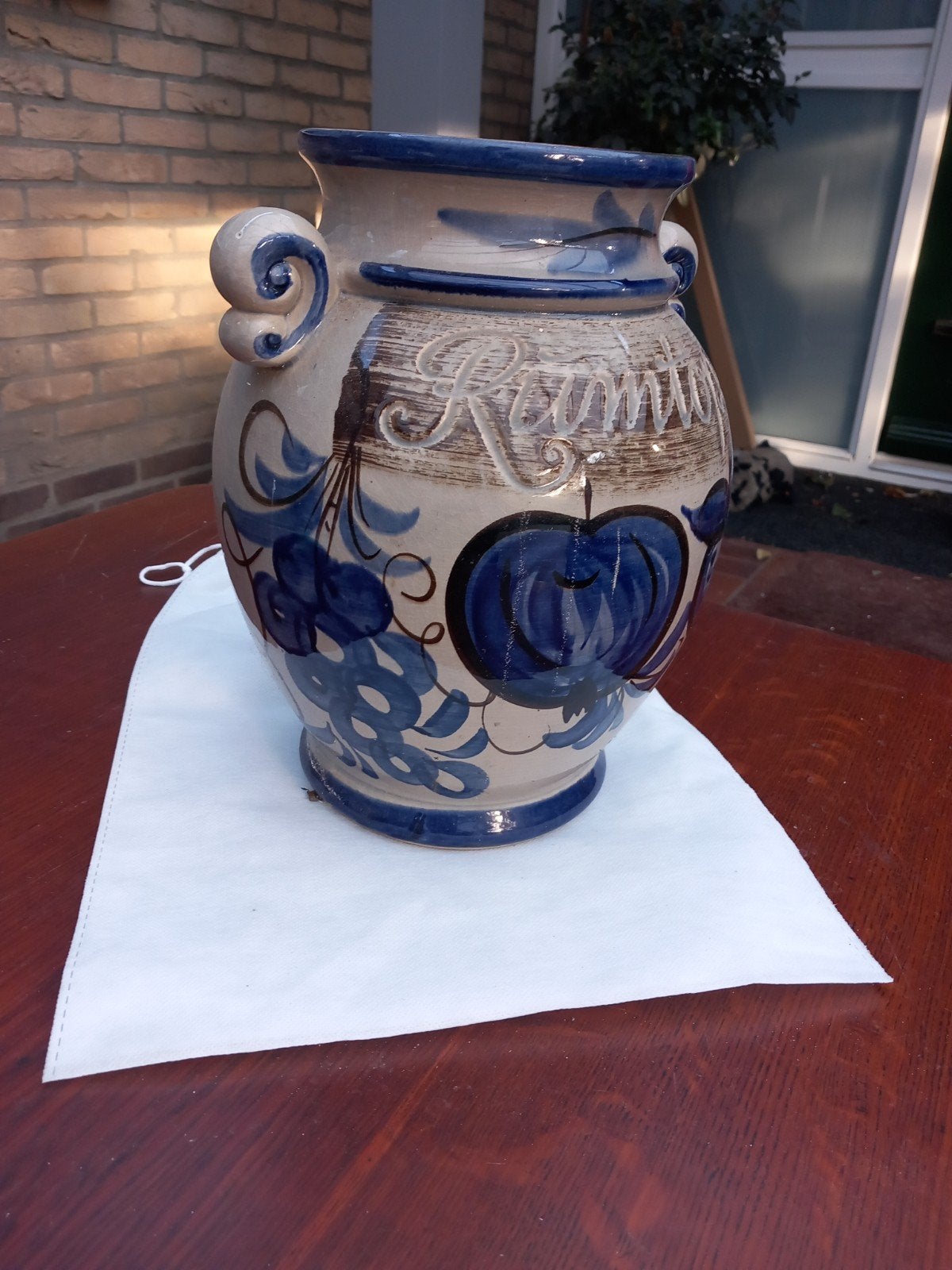 Vintage West Germany Keramiek Römertopf - Römertopf, Antiek en Kunst, Antiek | Vazen, Ophalen