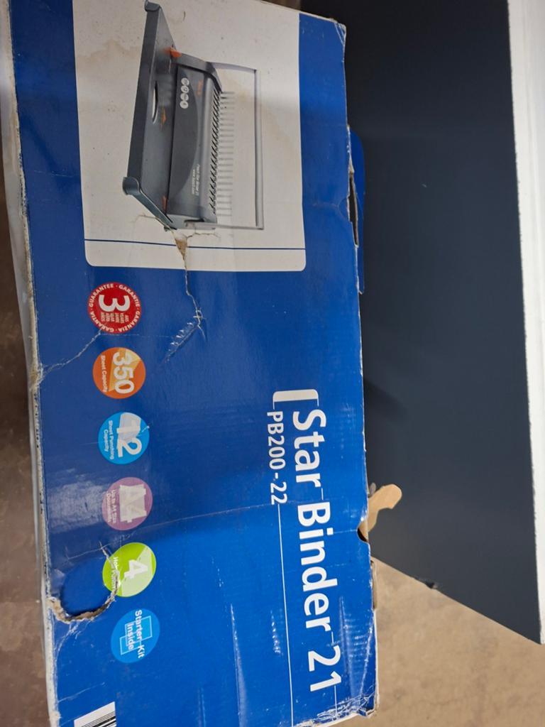 Peach Star Binder 21 PB200-22 Bindmachine, Diversen, Ophalen
