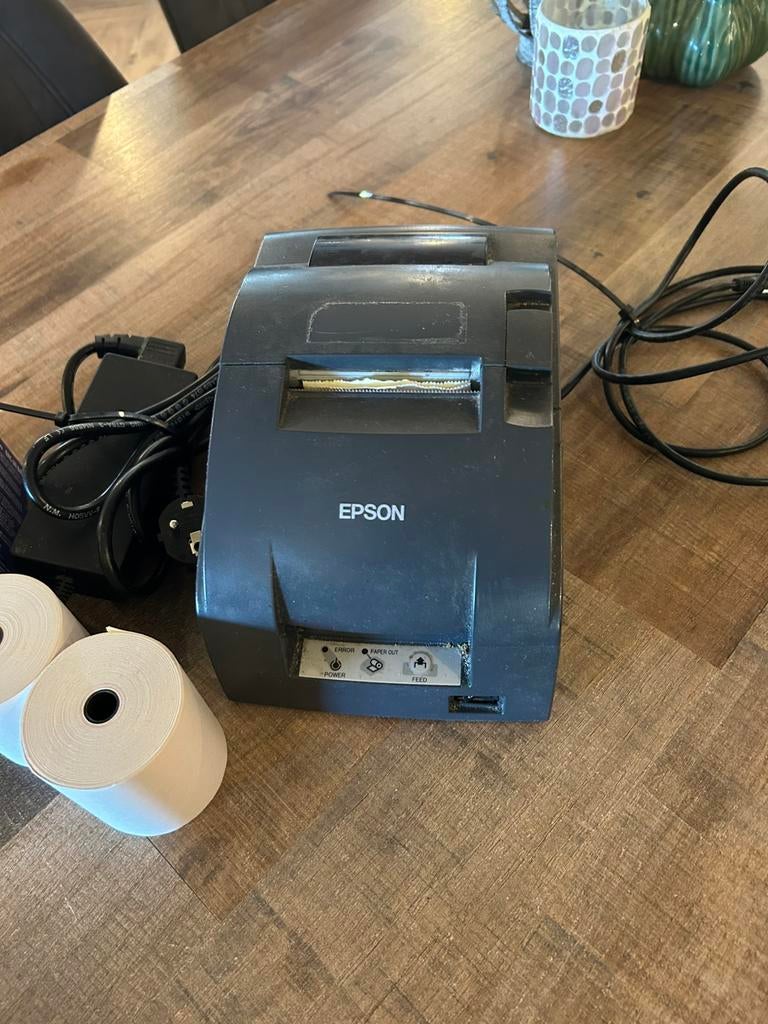 Epson keukenprinter type U 220, Computers en Software, Labelprinters, Ophalen of Verzenden, Zo goed als nieuw