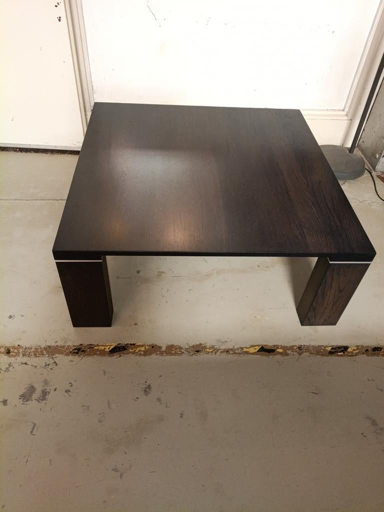 Moderne salon tafel (basalt mat) 100x100x40 cm, Overige materialen, Modern design, 100 tot 150 cm, Vierkant