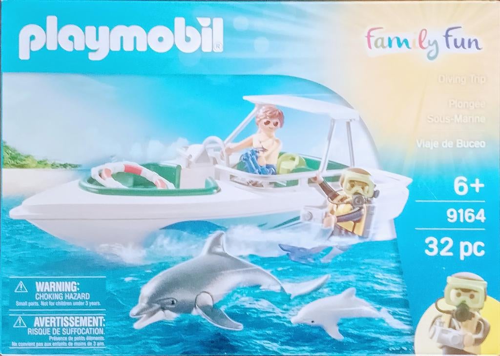 Family Fun Duiktrip Met Plezierboot 9164, Ophalen of Verzenden, Zo goed als nieuw, Complete set