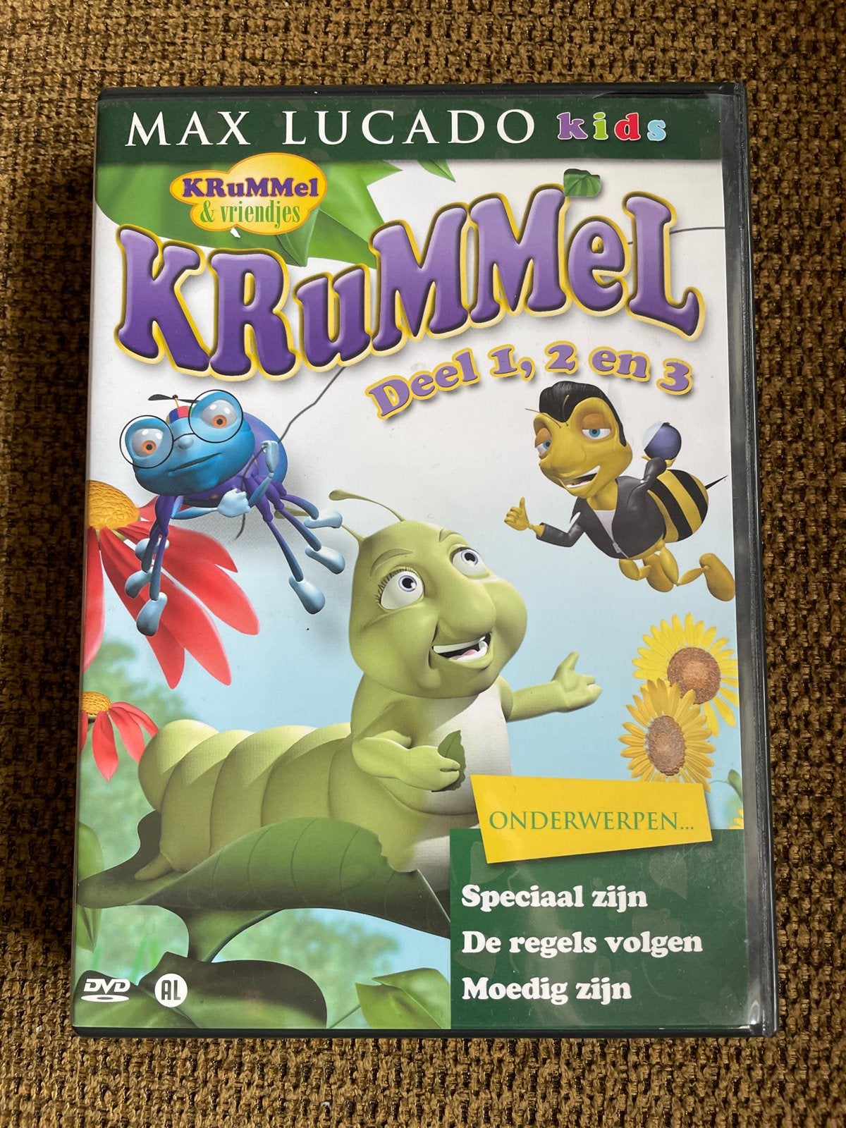 Max Lucado Kids: Krümmel Deel 1, 2 en 3 dvd-box, Alle leeftijden, Nederlands, Zo goed als nieuw, Inclusief doosje