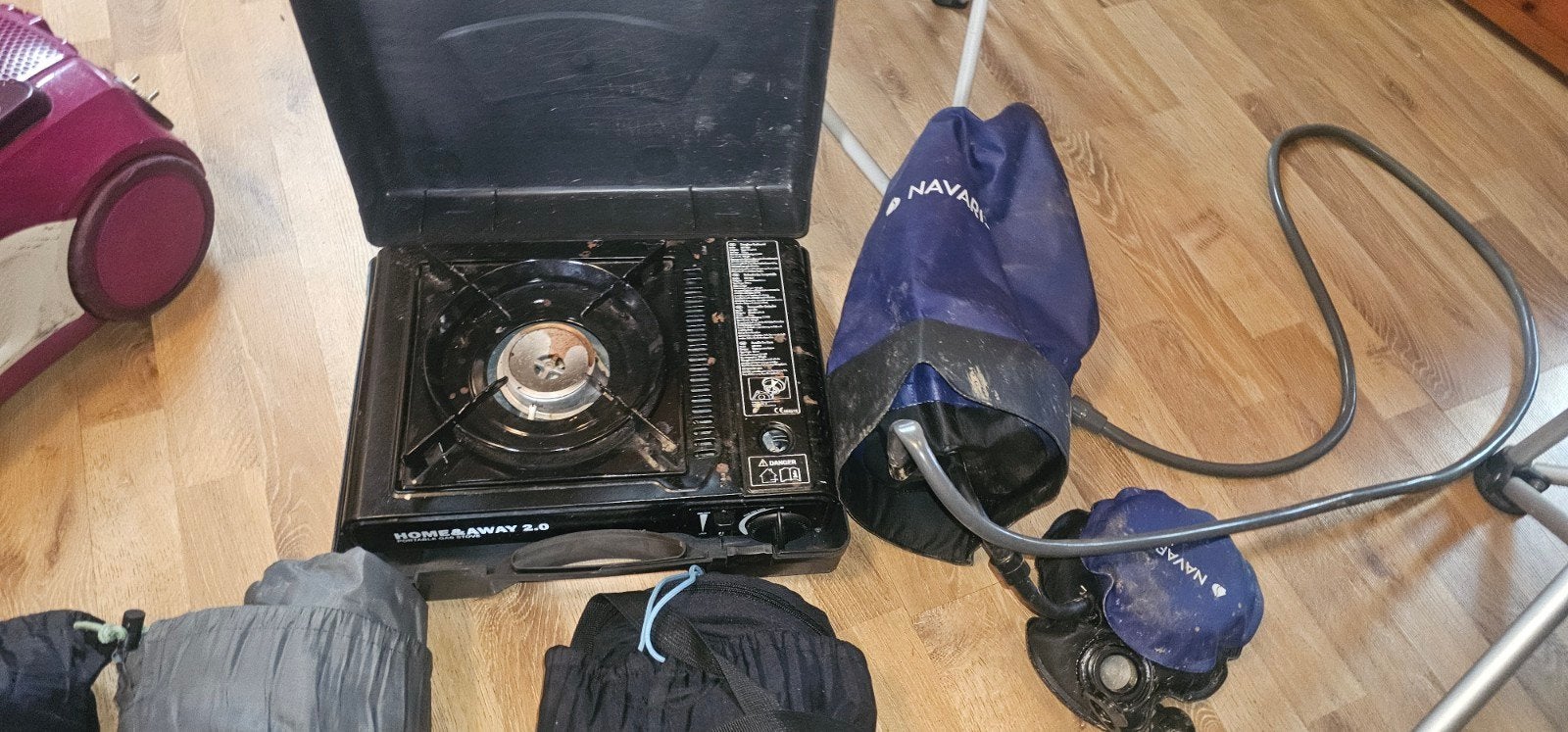 Navaris Douche - Draagbare douche, Ophalen of Verzenden, Gebruikt