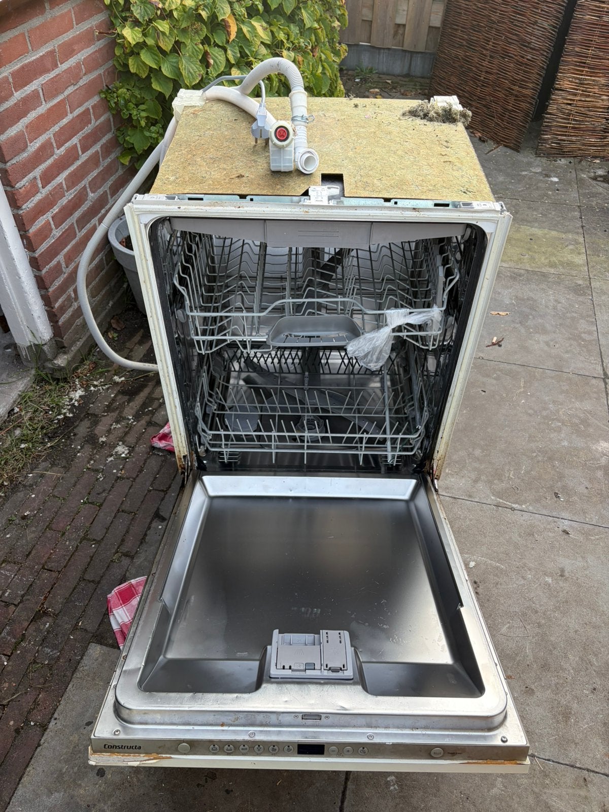 Constructa inbouw vaatwasser CG6B52V8, Ophalen, Gebruikt, Eco programma, Minder dan 10 liter