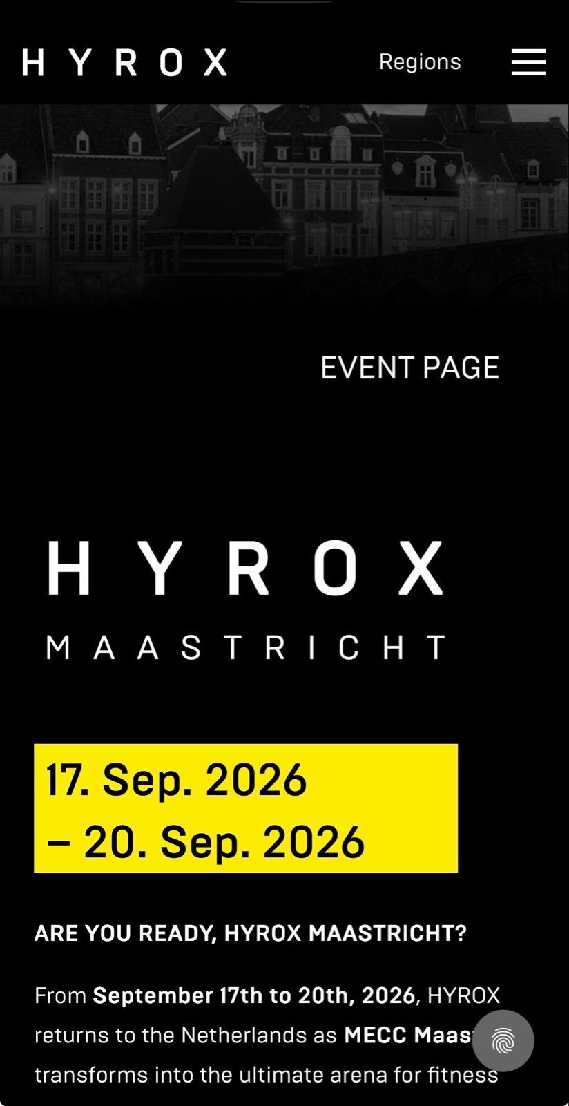 HYROX Maastricht double PRO zaterdag
