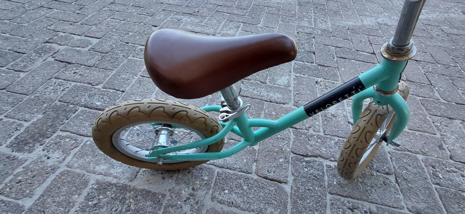 Veloretti loopfiets - Mintgroen, Ophalen, Gebruikt, Minder dan 16 inch, Veloretti