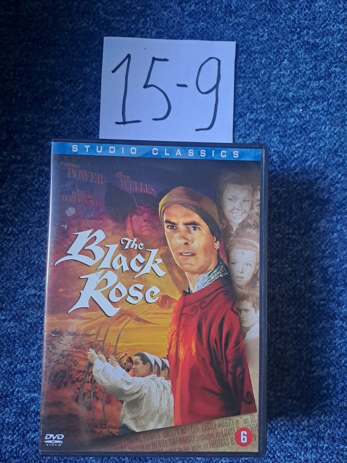 The Black Rose DVD - Studio Classics, Vanaf 6 jaar, Ophalen of Verzenden, Zo goed als nieuw