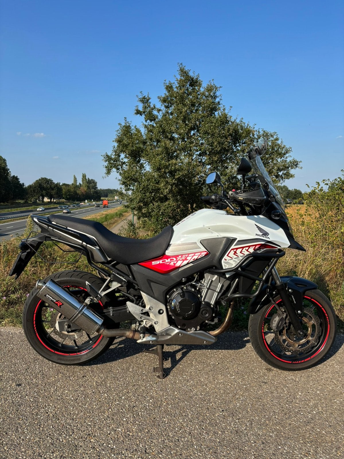 Honda CB500X 2016, 2 cilinders, Toermotor, Minimaal motorrijbewijs A2, 12 t/m 35 kW