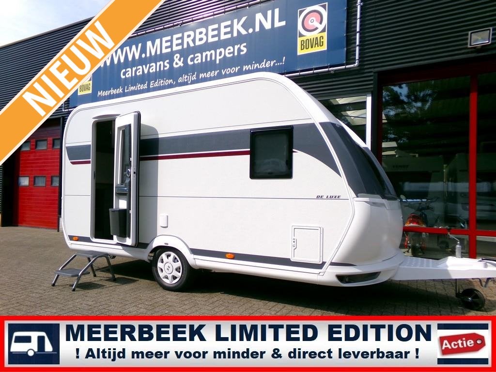 Hobby De Luxe 400 SFE 2027 NIEUWSTE MODEL !, Caravans en Kamperen, Schokbreker, Hobby, Treinzit, 750 - 1000 kg