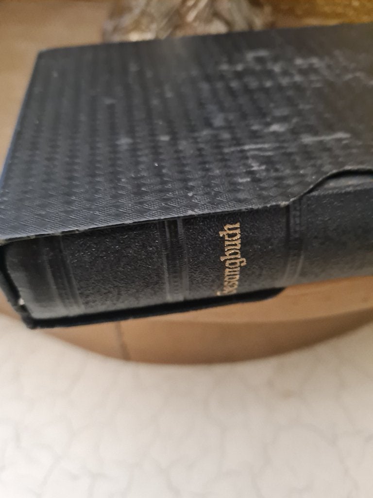 Oud missaal gezangenboek goud op snee, Antiek en Kunst, Ophalen of Verzenden