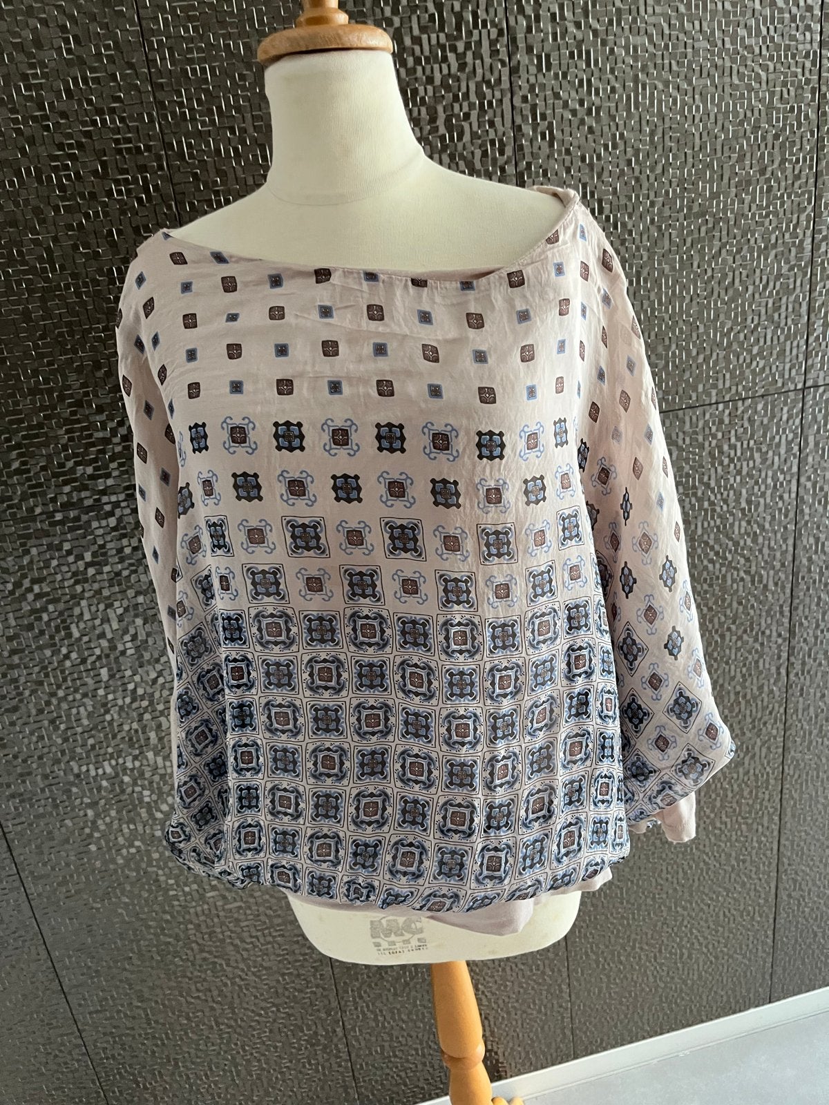 Punto blouse gevoerd XL, Ophalen of Verzenden, Gedragen, Maat 46/48 (XL) of groter, Meerkleurig