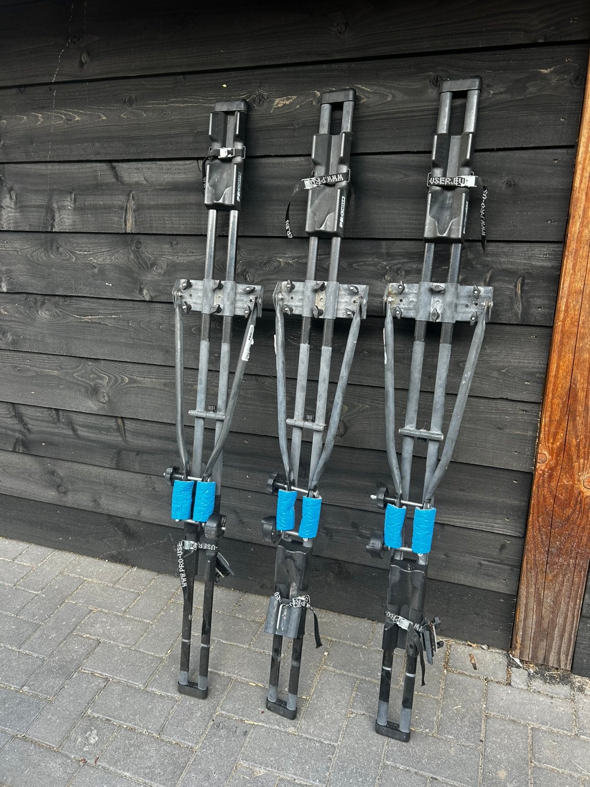 Fietsendragers voor dakdragers, Ophalen, 3 fietsen of meer, Gebruikt, Fietsendrager-accessoire