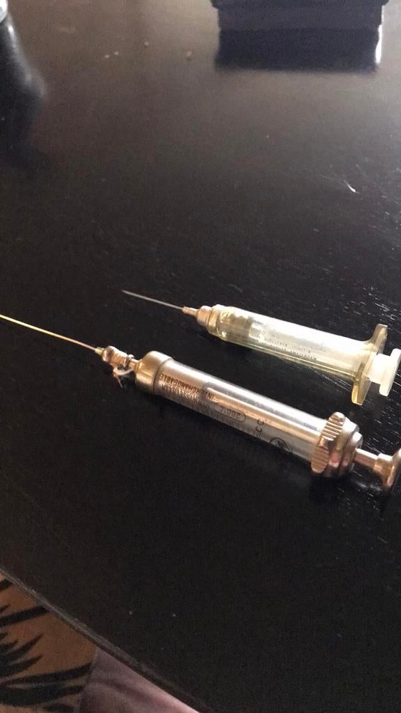 Oude injectie naalden 10 euro, Antiek en Kunst, Ophalen of Verzenden