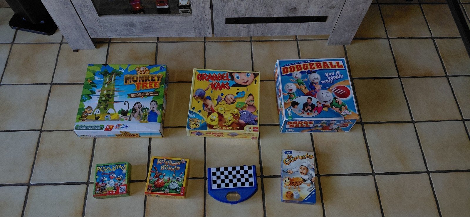 leuke bordspellen, Ophalen, Gebruikt, Verschillende uitgevers