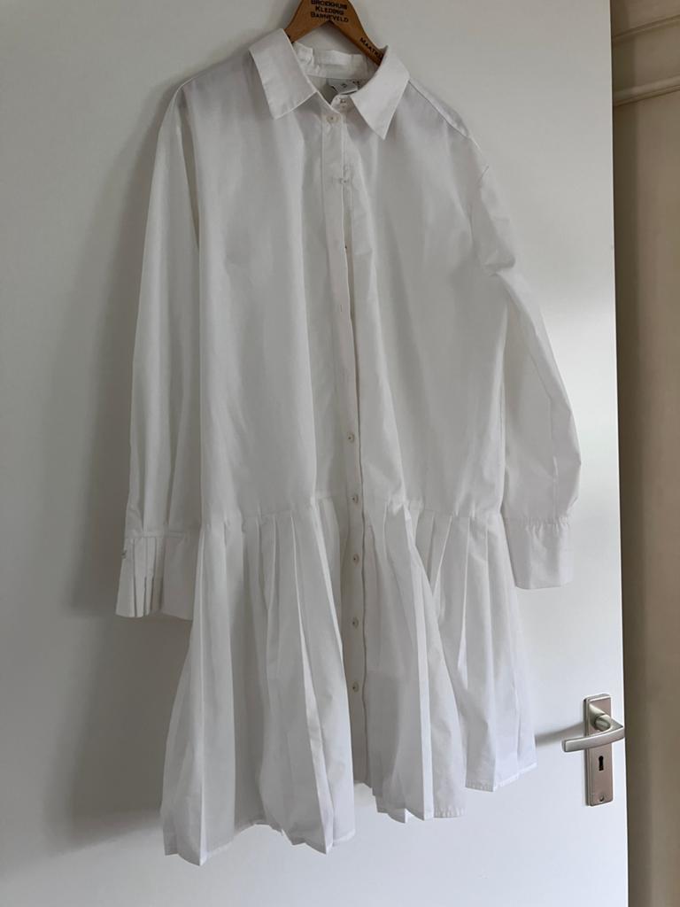 Prachtige jurk YAS, Wit, Ophalen of Verzenden, Zo goed als nieuw, Maat 34 (XS) of kleiner