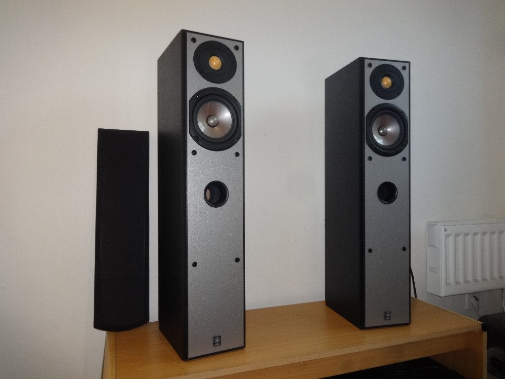 Yamaha NS-120, Vloerstaande luidspreker, Yamaha, Zo goed als nieuw, Basreflex