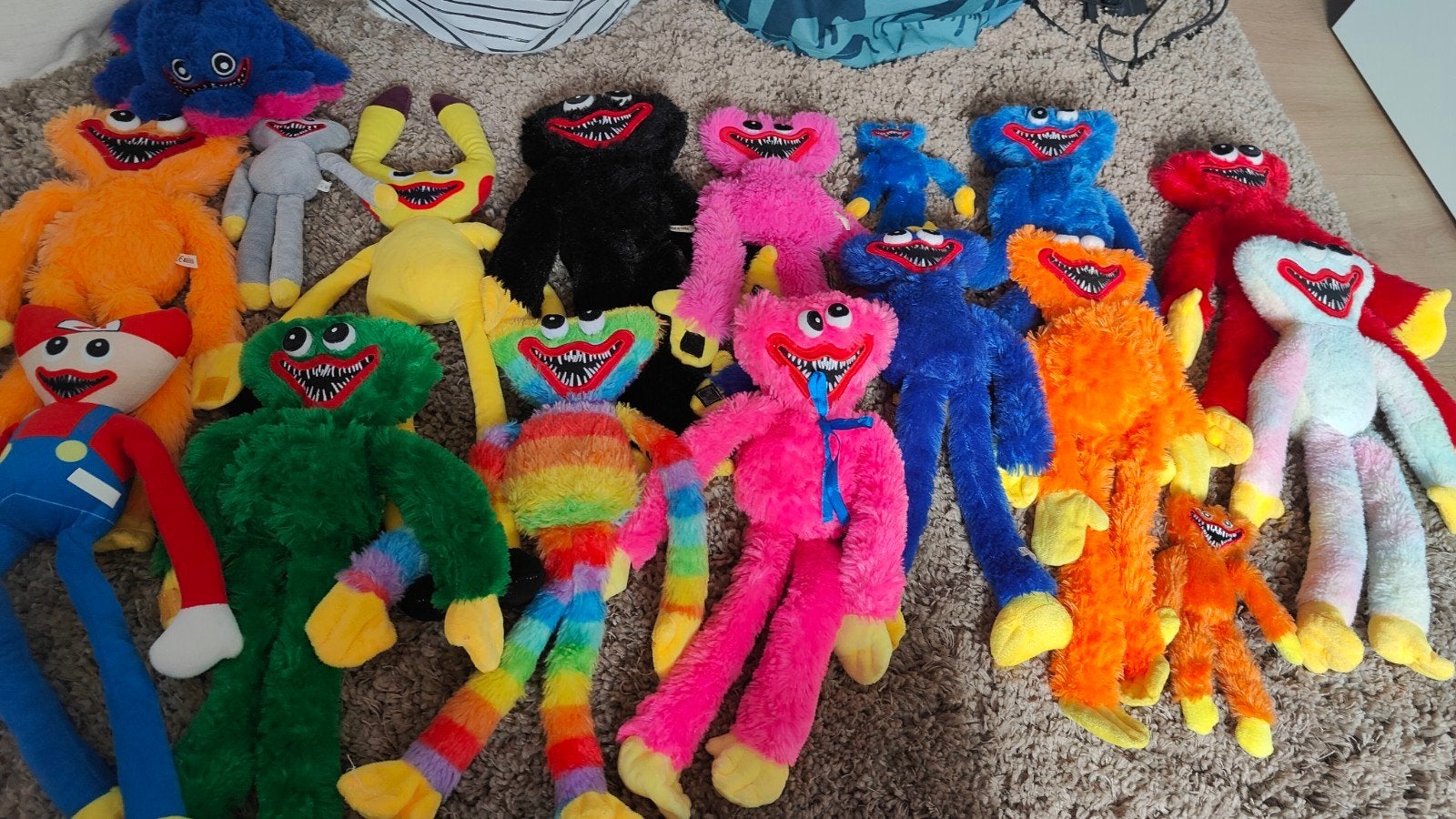Huggy Wuggy knuffels - Diverse kleuren en maten, Ophalen, Overige merken, Overige karakters, Overige typen