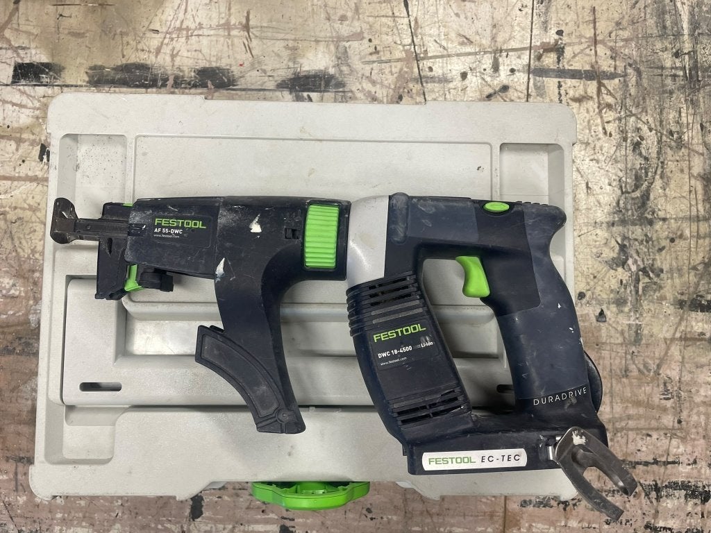 Festool DWC 18-4500 Duraspin schroefmachine met magazijn, Doe-het-zelf en Verbouw, Gebruikt, Variabele snelheid, Ophalen of Verzenden