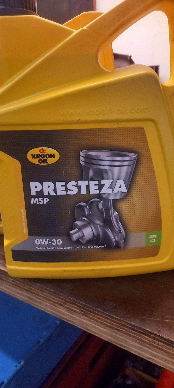 Kroon Oil Presteza MSP 0W-30 Motorolie 7.5 liter, Ophalen of Verzenden, Nieuw, BMW