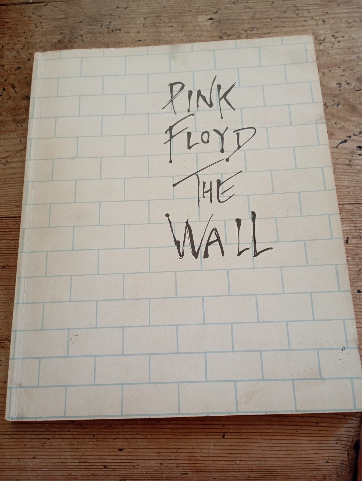 Vintage Pink Floyd The Wall Muziek Tekst Boek Foto's izgst, Ophalen of Verzenden, Zo goed als nieuw, Architecten
