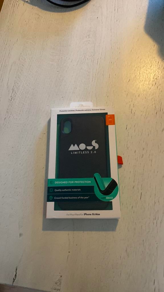 Mous telefoon hoesje Iphone Xs Max, Ophalen, Nieuw