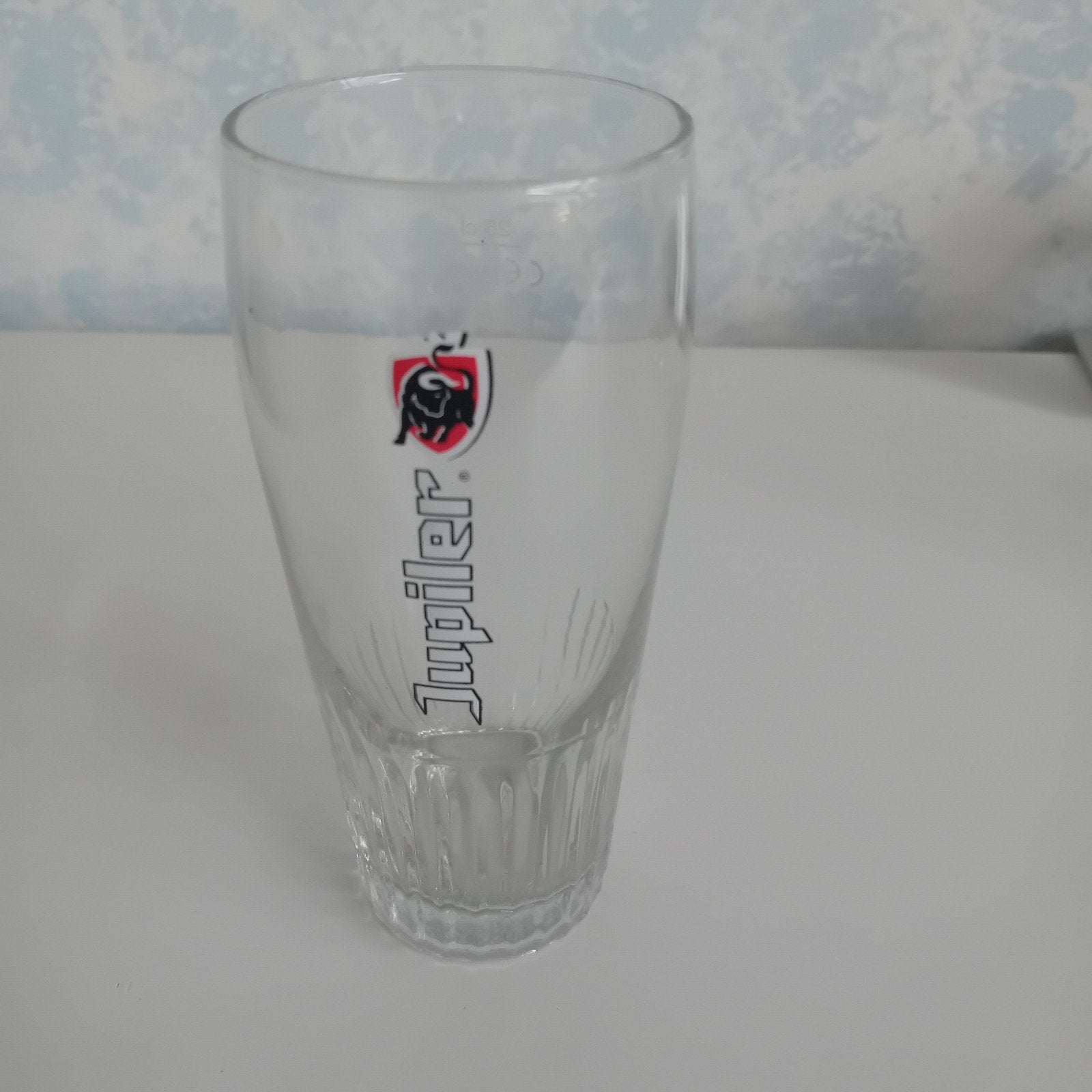 Bierglas Jupiler, Verzamelen, Ophalen of Verzenden, Zo goed als nieuw, Glas of Glazen, Jupiler