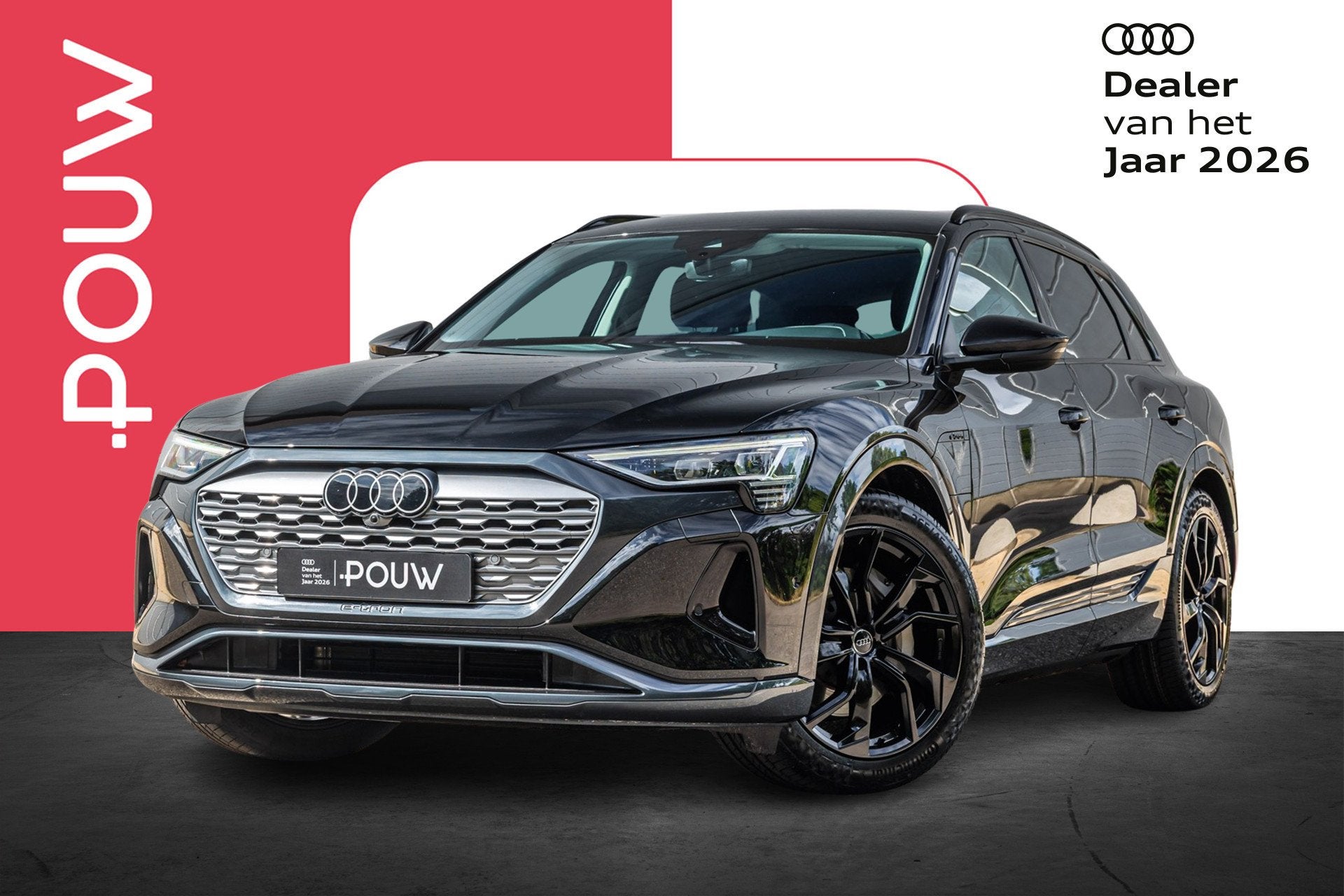 Audi Q8 e-tron 50 Quattro Edition 95 kWh | Luchtvering | Ach