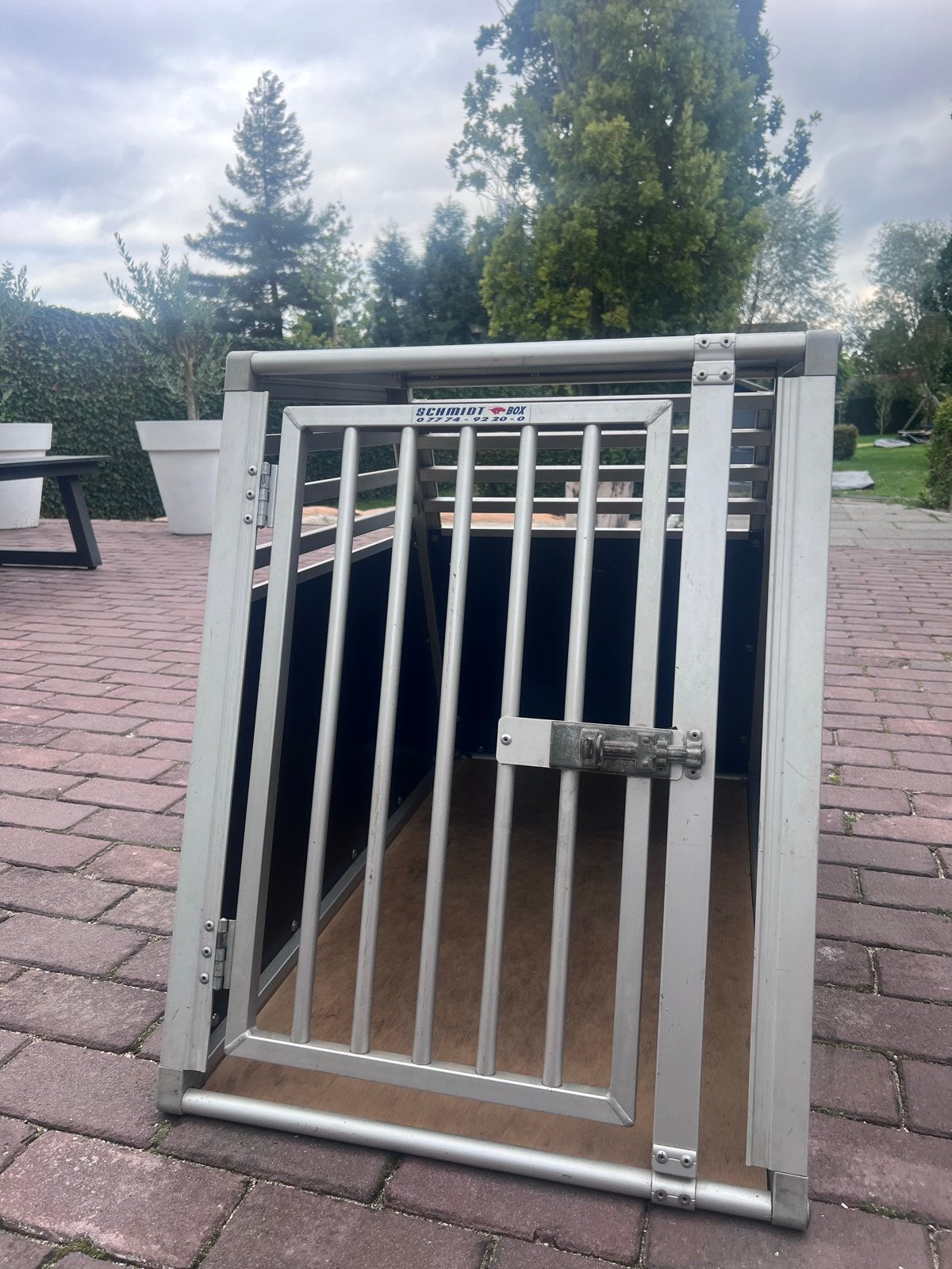 Aluminium autobench, Ophalen, Gebruikt