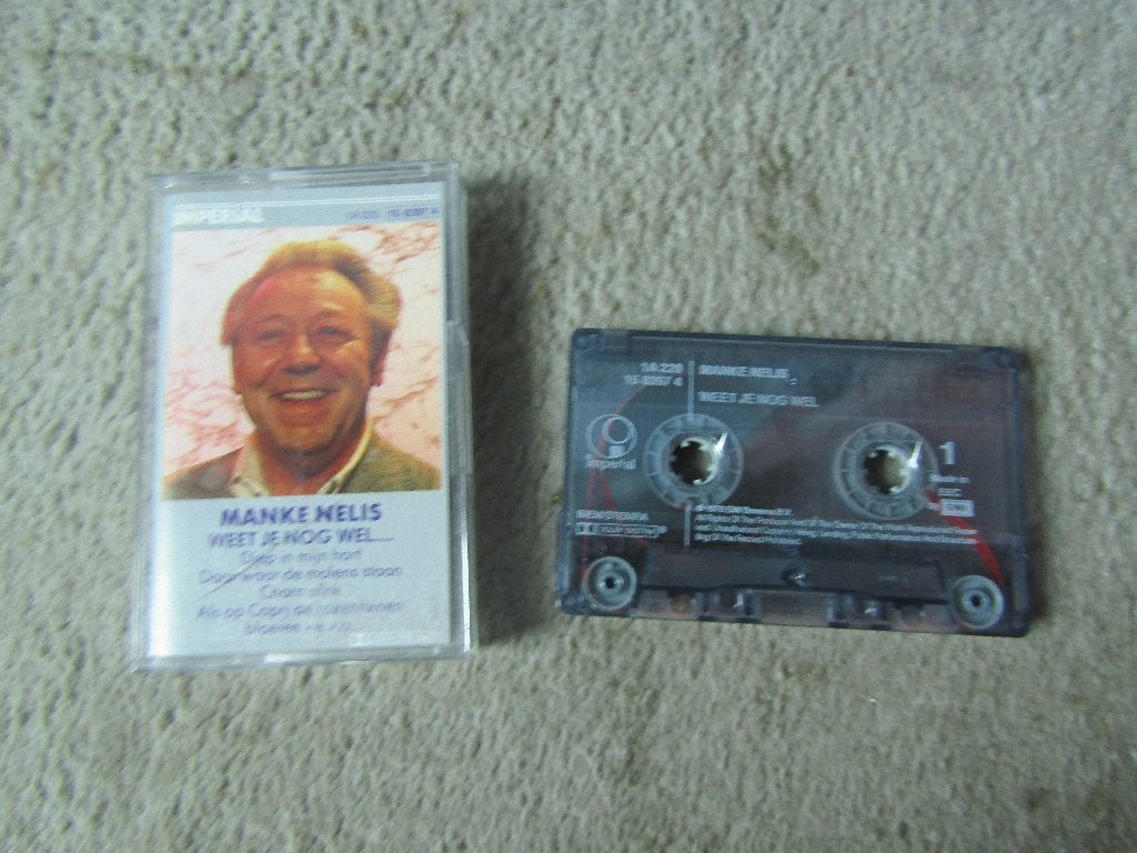 Cassette: Manke Nelis - Weet je nog wel...., Gebruikt, 1 bandje, Ophalen of Verzenden, Origineel