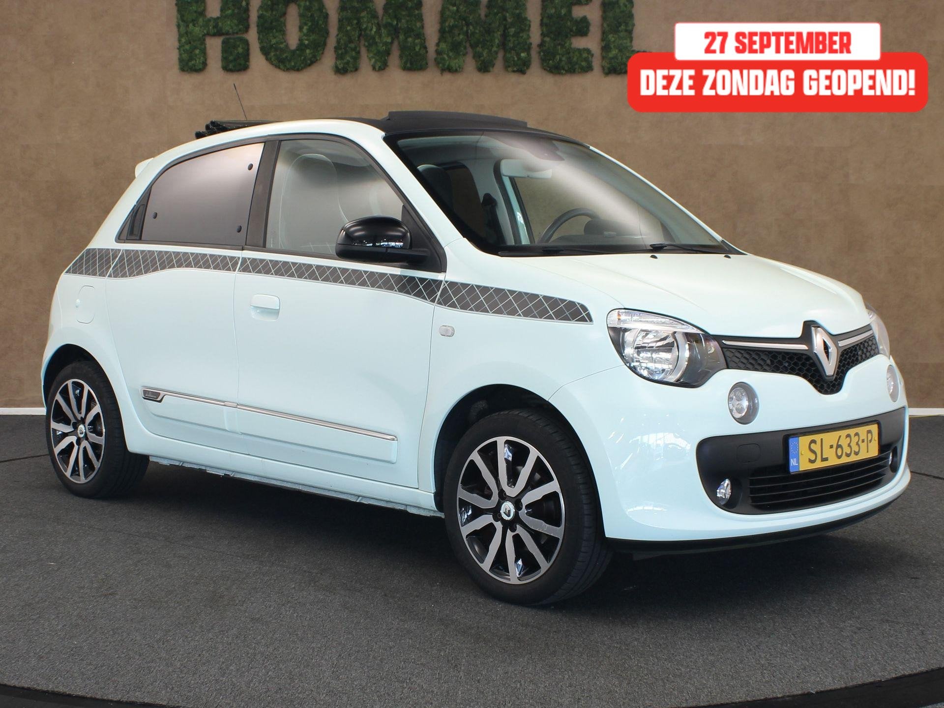 Renault Twingo 1.0 SCe Intens - ORIGINEEL NEDERLANDSE AUTO -, Auto's, Gebruikt, 840 kg, 4 stoelen, Leder en Stof