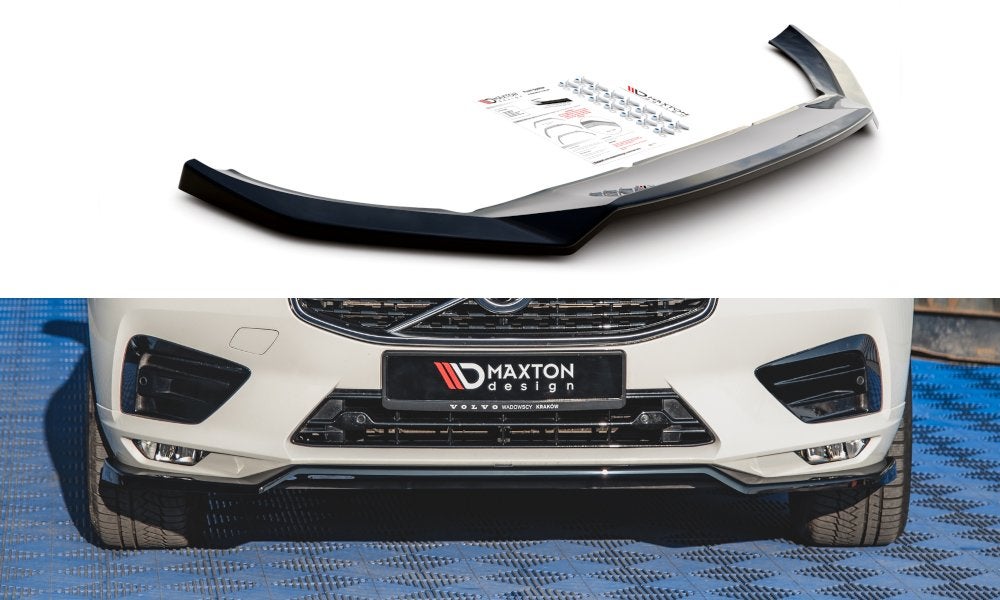 Voorlip sideskirt spoiler diffuser - Volvo XC60 R-design 17+, Ophalen of Verzenden