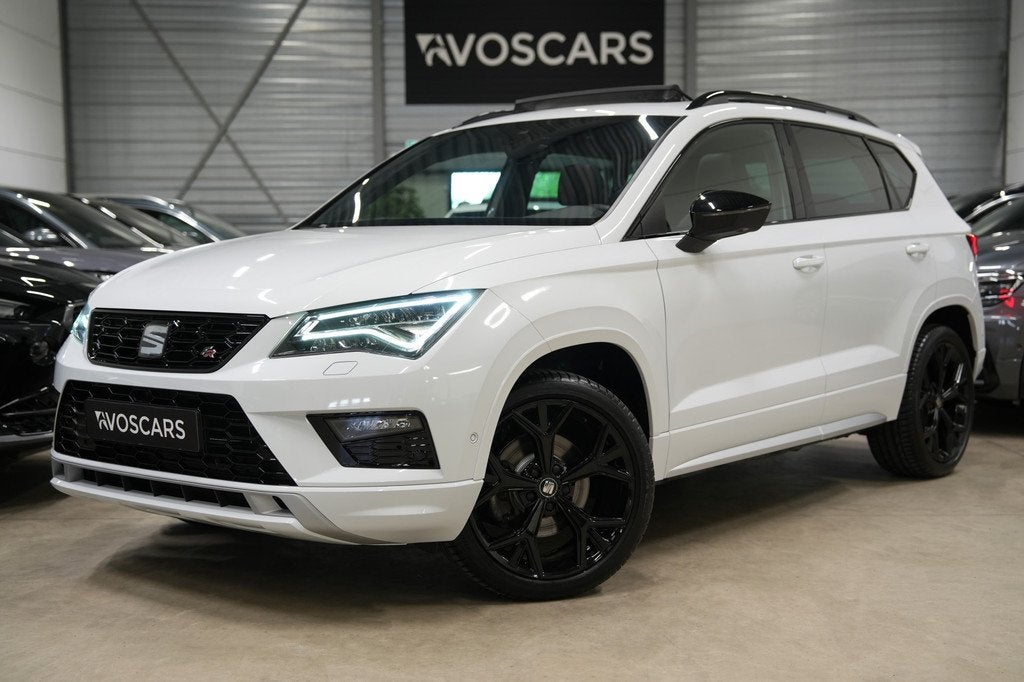 SEAT Ateca 1.5 TSI FR DSG * Pano - Trekhaak - Virtual - Blac, 4 cilinders, Ateca, Wit, Origineel Nederlands