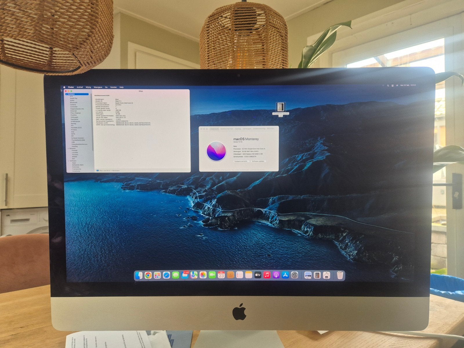 iMac 27-inch Retina 5K (2015) - 3.3GHz i5, 16GB RAM, 1TB SSD, Computers en Software, Apple Desktops, Ophalen, Gebruikt, 1 TB SSD