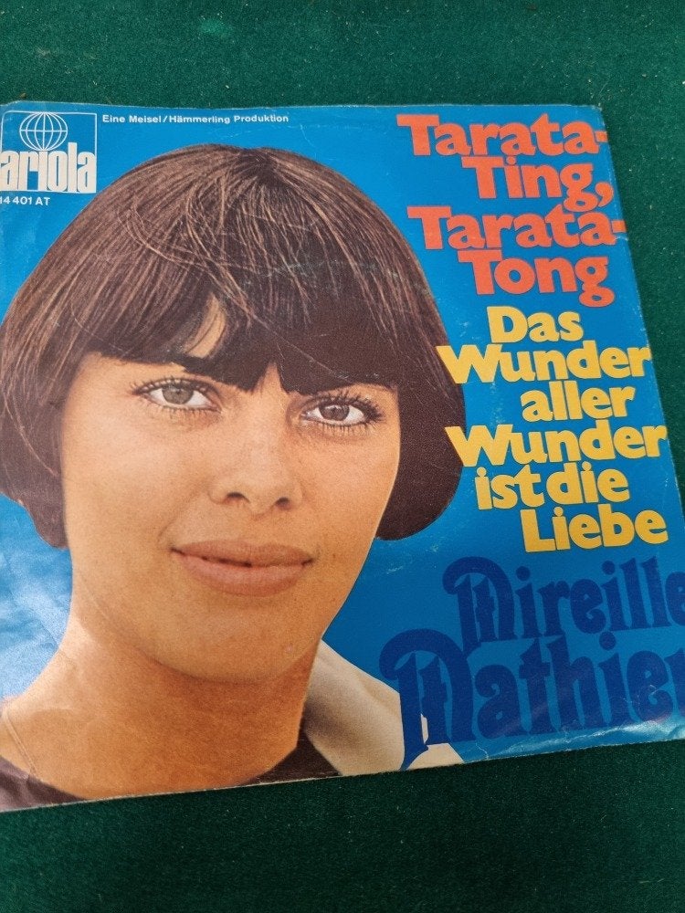 single mireille mathieu tarata ting, Ophalen of Verzenden