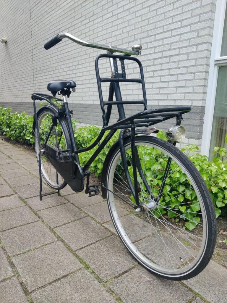 Limit No Fuss omafiets, 28 inch, met rekje, Fietsen en Brommers, Fietsen | Dames | Omafietsen, 53 tot 56 cm, Ophalen, Gebruikt