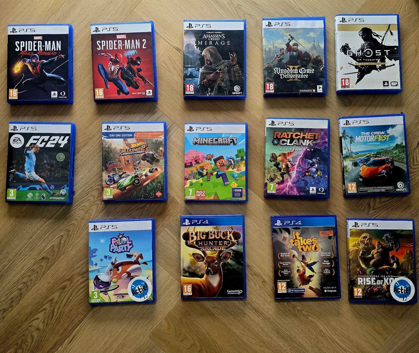PS5 / PS4 Games – Complete collectie – Zeer nette staat, Spelcomputers en Games, Online, Overige genres, 1 speler, Ophalen of Verzenden