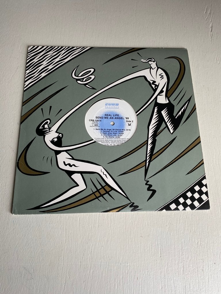 Real Life ‎- Send Me An Angel '89 LP, LP, Ophalen of Verzenden, Zo goed als nieuw, 12 inch