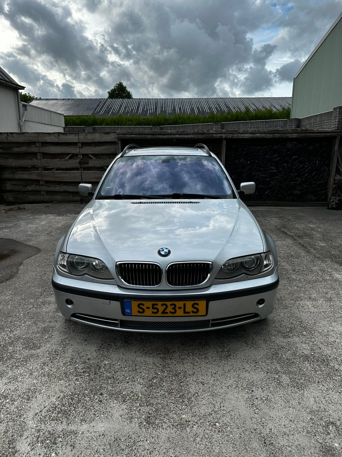 BMW 3-Serie 3.0 I 330 Touring AUT 2002 Grijs, Auto's, Automaat, Stationwagon, Particulier, 2979 cc
