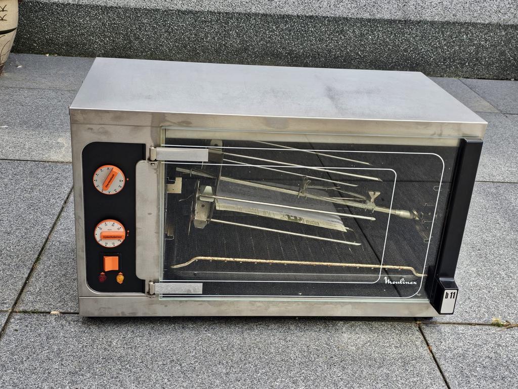 Moulinex Oven met Grill en Draaispit - Vintage Model, Witgoed en Apparatuur, Ophalen, Minder dan 45 cm, Oven met grill, Gebruikt