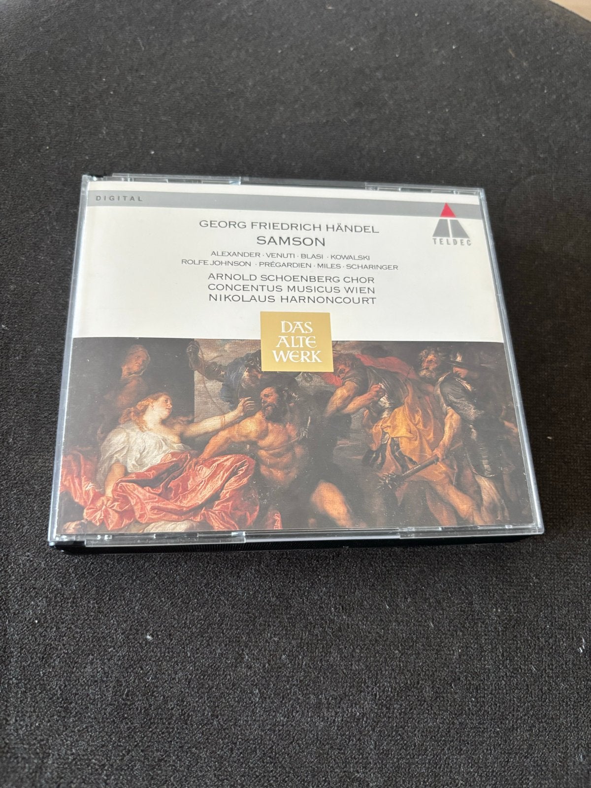 Händel - Samson (Oratorium) - Nikolaus Harnoncourt CD, Ophalen of Verzenden, Zo goed als nieuw, Oratorium, Barok